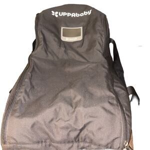 UPPAbaby Mesa Car Seat Travel Travelsafe Bag Black W/ Blue Handles / Case w/ bag